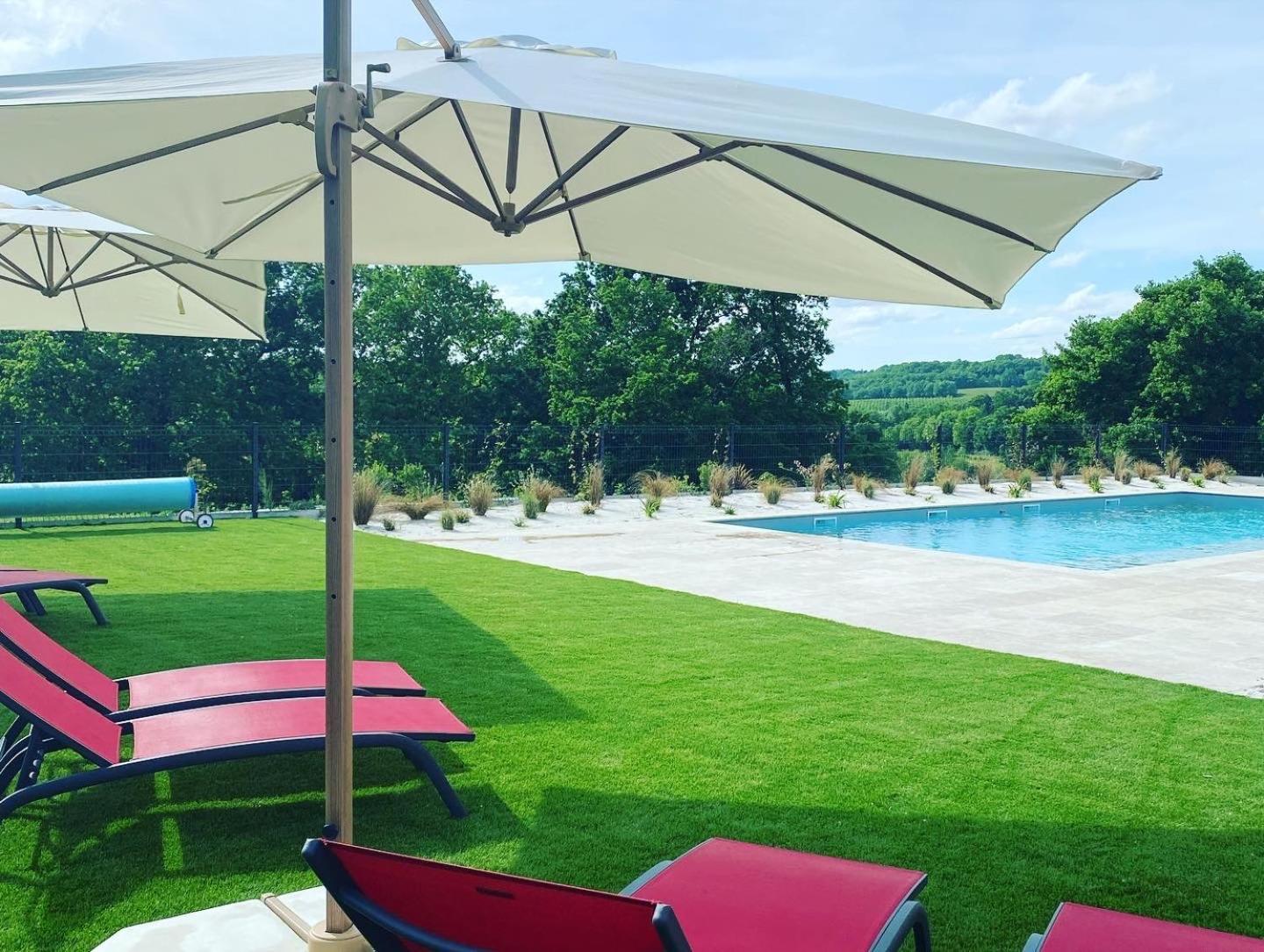 Domaine De Villot Hotel Sainte-Colombe-de-Villeneuve Kültér fotó